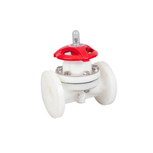 DIAPHRAGM VALVE(FLANGED) PVDF