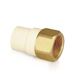 CPVC FEMALE COUPLING (COPPER THREAD)