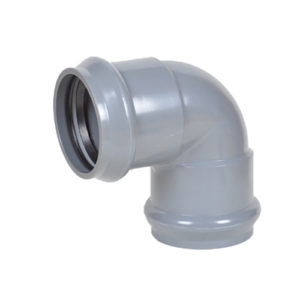 UPVC TWO FAUCET 90° ELBOW DIN