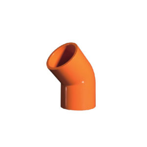 CPVC FIRE FIGHTING PIPE 45 DEGREE ELBOW FITTINGS