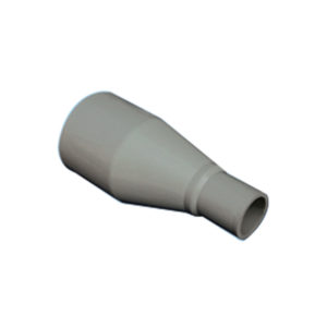 DIN PPH PLASTICS REDUCING PIPE FITTING