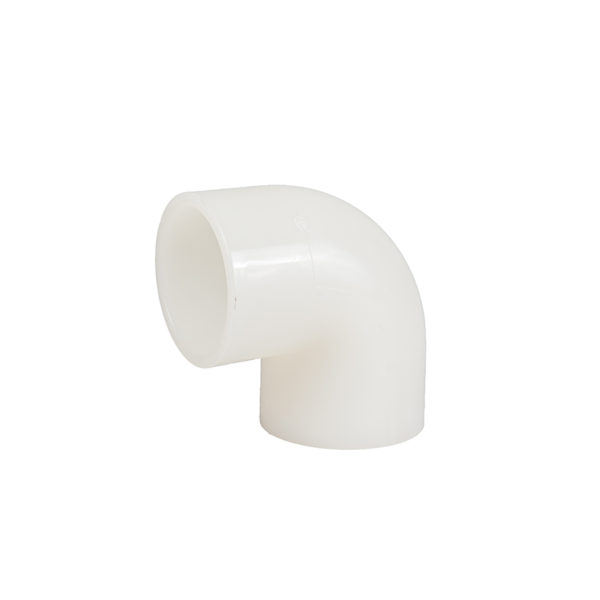 90 DEGREE ELBOW PVDF PIPE FITTINGS